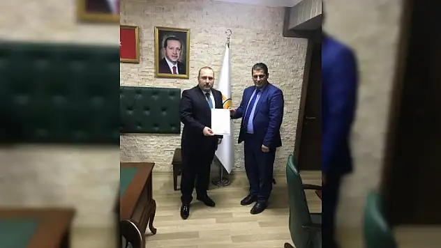 Hemşehrimiz Özdemir, belediye meclis üyeliği için aday adayı oldu