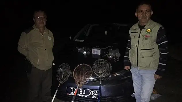 Kastamonu'da kaçak avcılara 79 bin lira para cezası kesildi