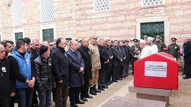 Kore gazisi son yolculuğuna uğurlandı