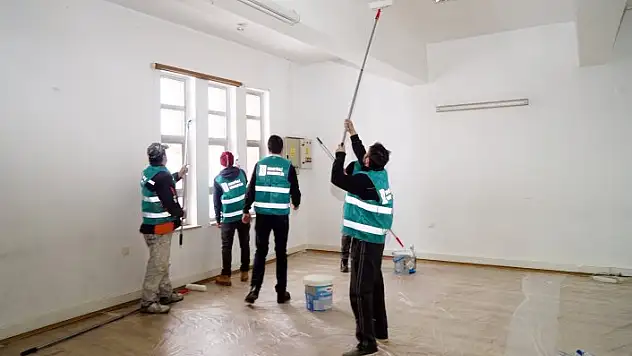 Okulların temizlik, tadilat ve boya işleri hükümlülerden!