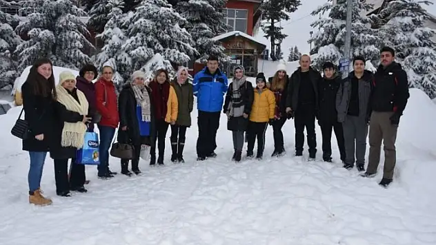 Şehit polislerin eşlerine yönelik Ilgaz Dağı gezisi düzenlendi
