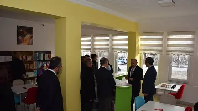 Tosya'da açılan kütüphaneye şehidin ismi verildi