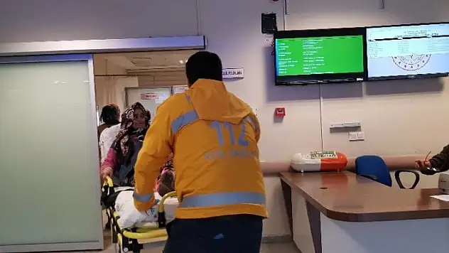 Sobadan zehirlenen anne ve oğlu hastaneye kaldırıldı