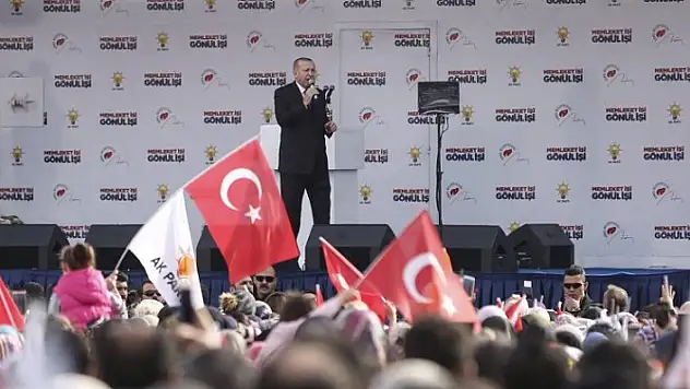Cumhurbaşkanı Erdoğan, AK Parti'nin Kastamonu mitinginde konuştu