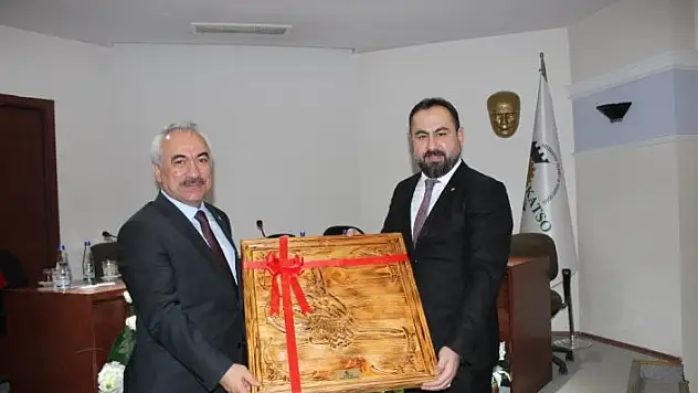 İçişleri Bakan Yardımcısı Mehmet Ersoy, KATSO'yu ziyaret etti