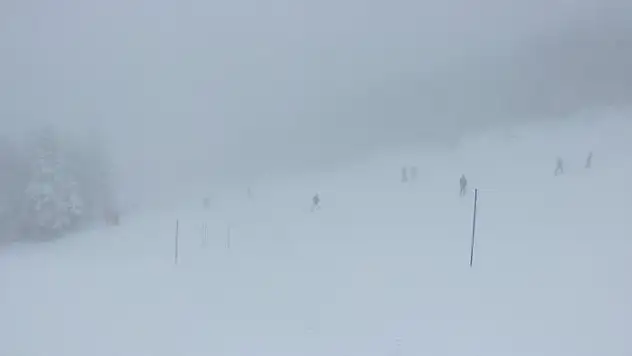 Ilgaz Dağı'nda sis etkili oluyor