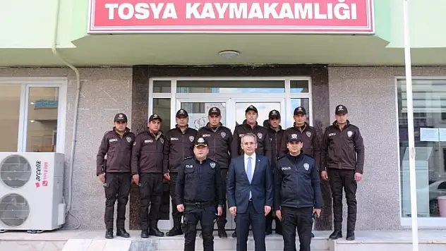 Tosya'da 8 bekçi göreve başladı