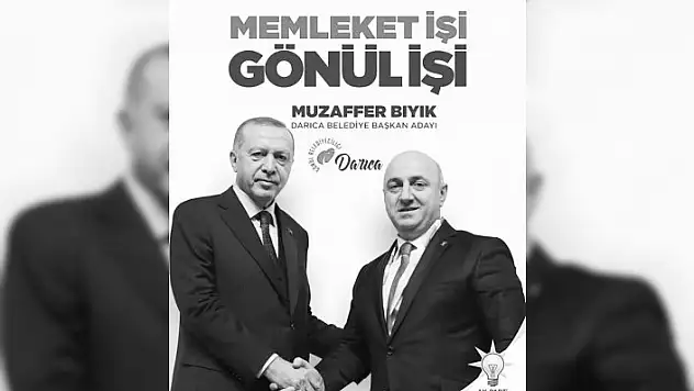 Darıca Belediye Başkanlığı için hemşehrimiz Muzaffer Bıyık iddialı!