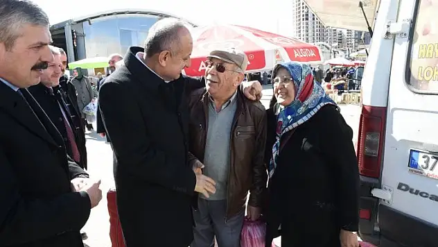 Pazar yeri projelerimiz Türkiye'ye örnek olacak