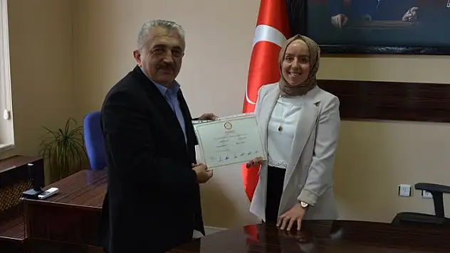 Doğanyurt Belediye Başkanı Kaya mazbatasını aldı