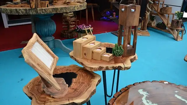 Kastamonu'ya ait el oymacılığı ürünleri sergilendi