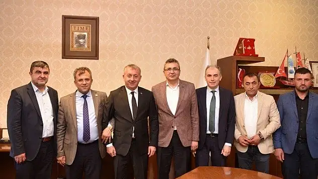 MHP İl Başkanı Aydın ve Çınar'dan Başkan Çatal'a ziyaret