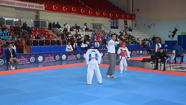 Taekwondo ANALİG Yarı Final Müsabakaları Kastamonu'da başladı