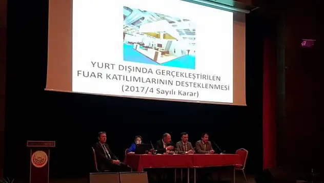 Tosya'da İhracatta Devlet Destek ve Teşvikleri semineri!