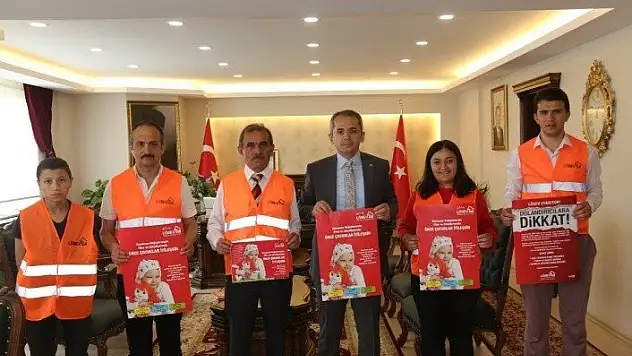 LÖSEV İl Temsilcisi Yılmaz, Kaymakam Pişkin'i ziyaret etti