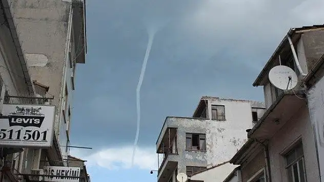 İnebolu'da hortum vatandaşları korkuttu