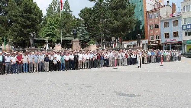 Mursi için Tosya'da Gıyabi Cenaze Namazı kılındı