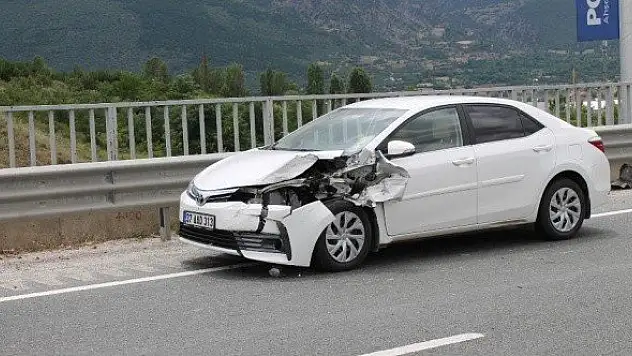Tosya'da trafik kazası: 1 yaralı