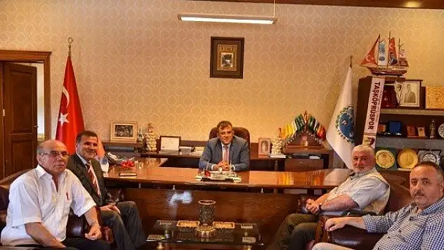 Türkiye Gazetesi'nden Başkan Çatal'a hayırlı olsun ziyareti