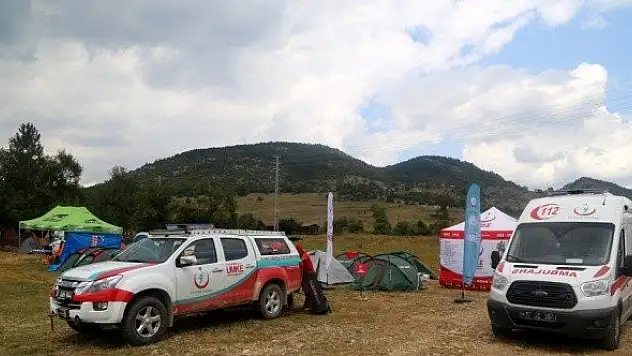 Kanyonda ayağı kırılan kadın için kurtarma çalışması başlatıldı