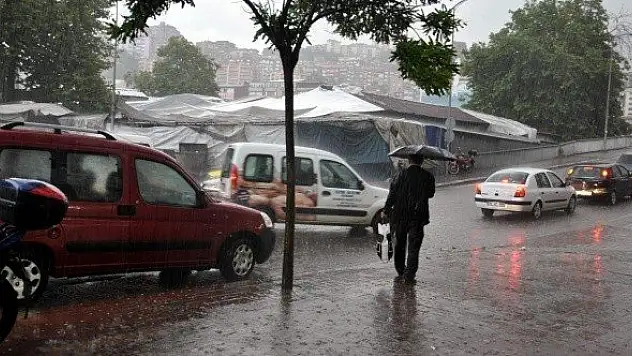 Kuvvetli gök gürültülü sağanak yağışlara dikkat!