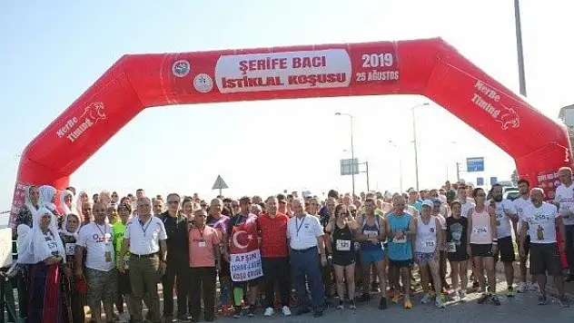 Şerife Bacı'nın izinde İstiklal Koşusu yapıldı
