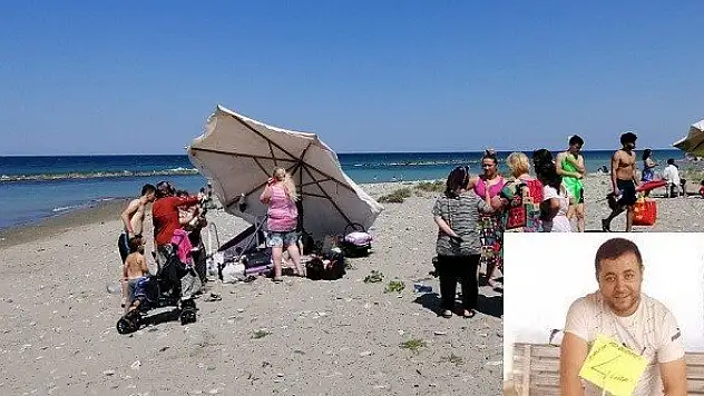 Serinlemek için denize giren genç boğuldu