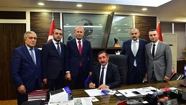 617 personeli kapsayan toplu sözleşmede imzalar atıldı