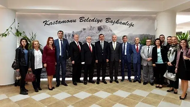 Adli Bilimcilerden Başkan Vidinloğlu'nu ziyaret