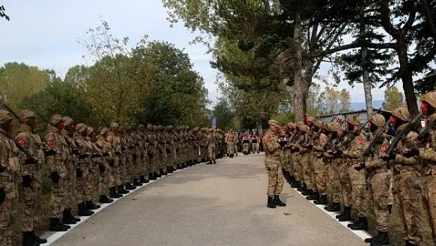 Kastamonu'da uzman erbaşlar yemin etti