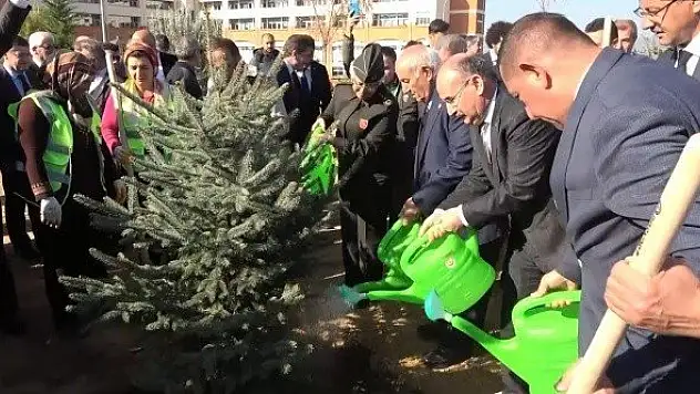 56 ayrı noktada 133 bin fidan toprakla buluştu