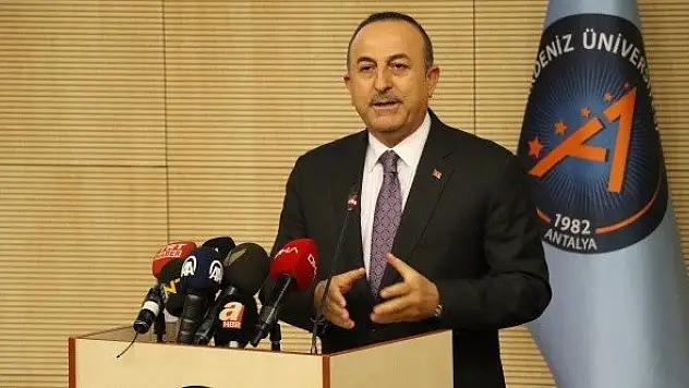 Çavuşoğlu &quotBurada bir terör devleti kurmak istiyorlardı&quot