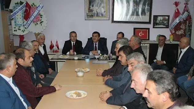 Bakan Yardımcısı Kaymakçı, muhtarlarla buluştu