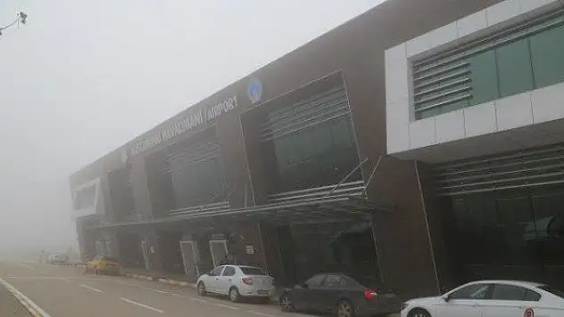 Kastamonu'da hava ulaşımına sis engeli