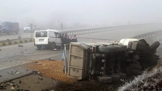 Kastamonu'daki feci kazada yaralanan şahıs Zonguldak'a sevk edildi