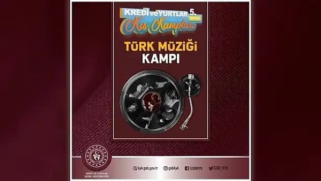 Türk Müziği Kampı Kastamonu'da