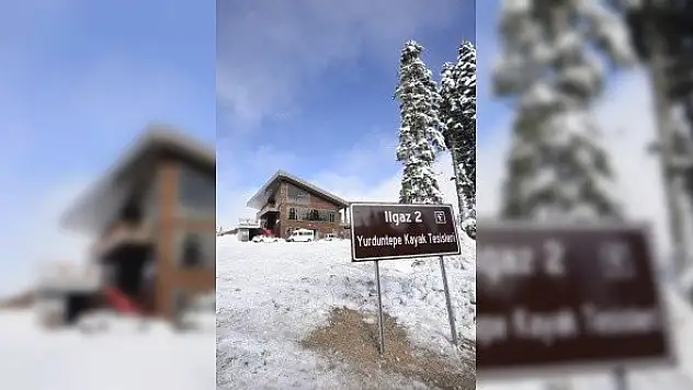 Yurduntepe Kayak Merkezi'nin açılışına servis hizmeti