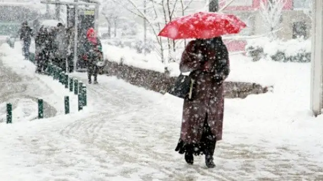 7 il için kar uyarısı