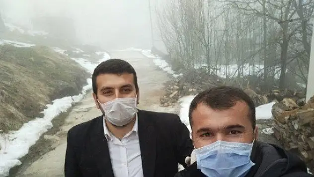 Cami imamından evinden çıkamayan yaşlılara destek hizmeti