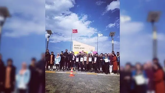 Çatalzeytin'de &quotKadına Şiddete Hayır&quot yürüyüşü