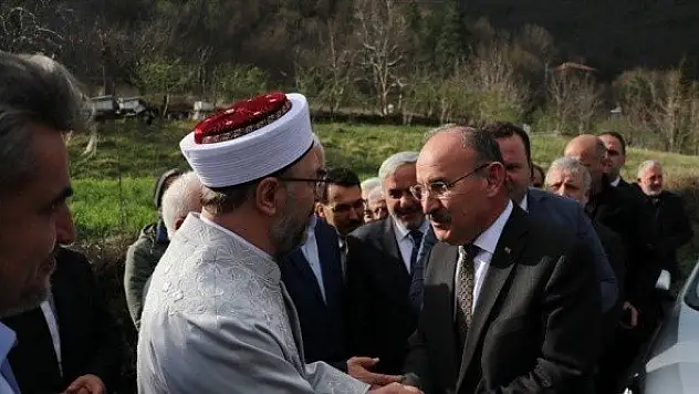 Diyanet İşleri Başkanı Erbaş, tekrar Kastamonu'da