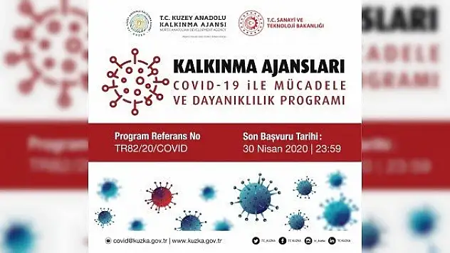 KUZKA'dan COVID-19 ile Mücadele ve Dayanıklılık Programı ilanı