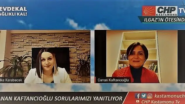Kaftancıoğlu, Kastamonulularla ilgili soruları cevapladı