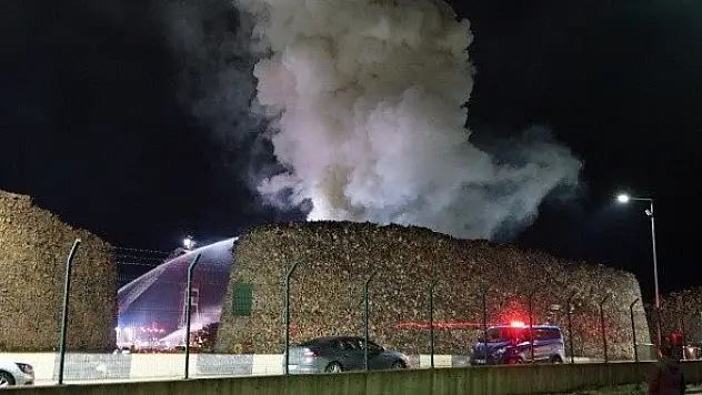 Kastamonu OSB'de çıkan yangın söndürüldü