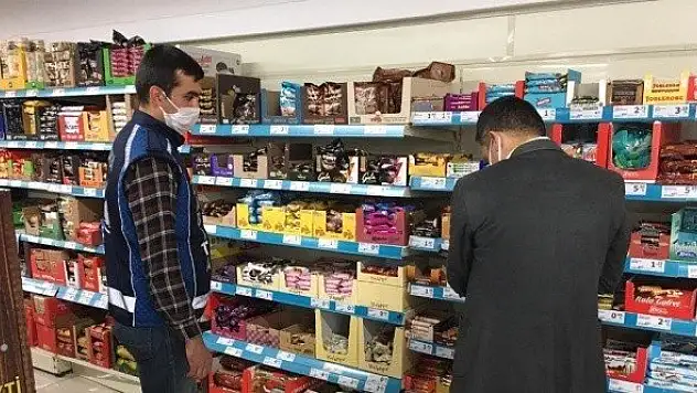 Tosya'da marketlerde fiyat denetimi