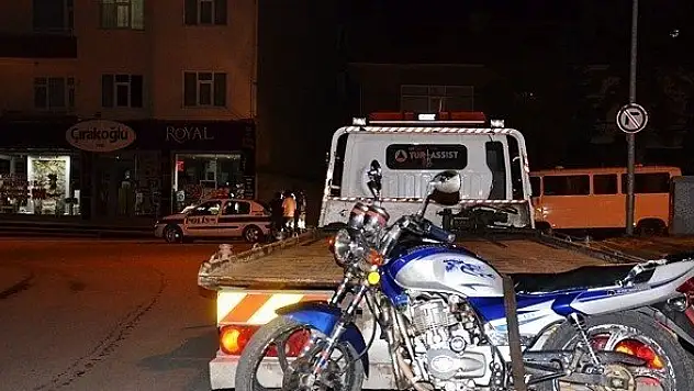 Tosya'da motosikletlere sıkı denetim başladı