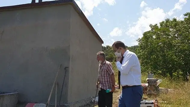 Doğanyurt Kaymakamı Güven, incelemede bulundu