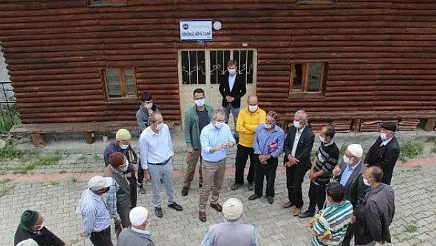 Kaymakam Pişkin, köylülerin taleplerini dinledi