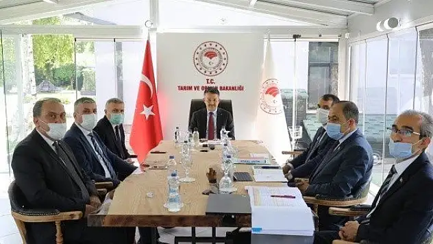 Çelik, Bakan Pakdemirli'yi ziyaret etti