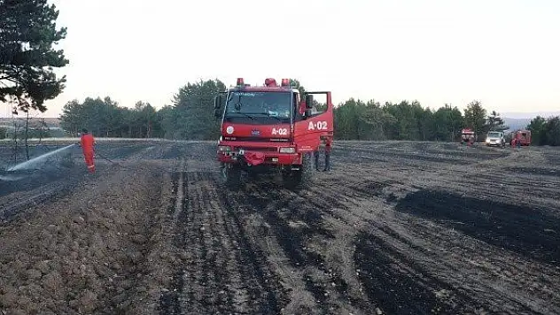 Hacımuharrem Köyü'nde orman yangını!